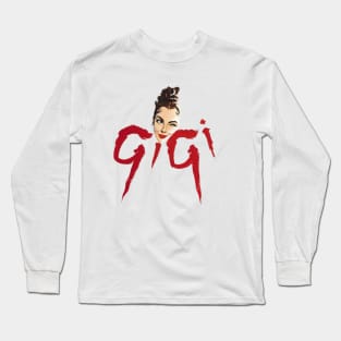 Gigi Movie Poster Long Sleeve T-Shirt